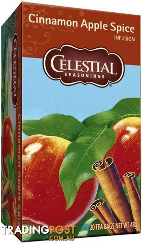 Celestial Seasonings Cinnamon Apple Spice Tea 20Teabags - Celestial Seasonings - 070734053108