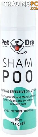 Pet Drs Natural Shampoo 250ml - Pet Drs - 9332996001503