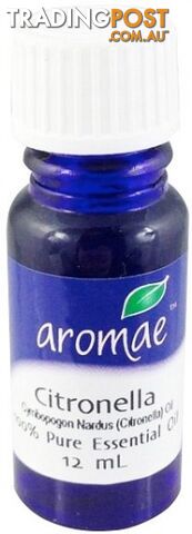 Aromae Citronella Essential Oil 12ml - Aromae Essential Oils - 9339059005362