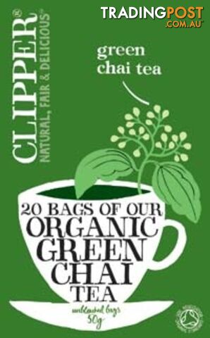 Clipper Organic Green Chai 20Teabags - Clipper Teas - 5021991941689