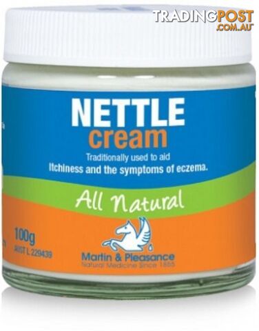 Martin & Pleasance Nettle Cream All Natural 100g Jar - Martin & Pleasance - 9321582001300