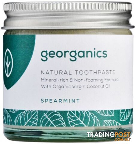 Georganics Toothpaste Spearmint 60ml - Georganics - 5060480200081