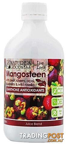 Natures Goodness Mangosteen Juice 500ml - Natures Goodness - 9311968112775