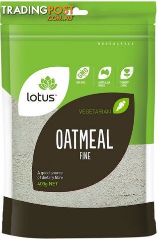 Lotus Oatmeal (Fine) 400g - Lotus - 9317127007180