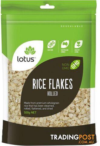 Lotus Rolled Rice Flakes  500gm - Lotus - 9317127061281