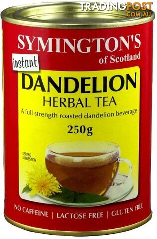 Symington's Dandelion Herbal Tea 250gm - Symington's Dandelion Tea - 9341709000276