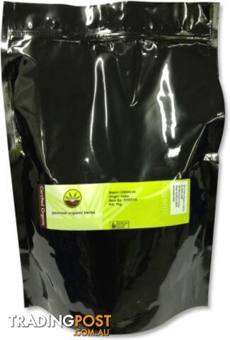 Gourmet Organic Mustard Seed Brown 1Kg - Gourmet Organic Herbs - 9332974001587