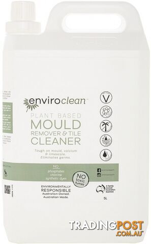 Enviro Clean Mould Remover & Tile Cleaner 5L - Enviro Care - 9325937010733
