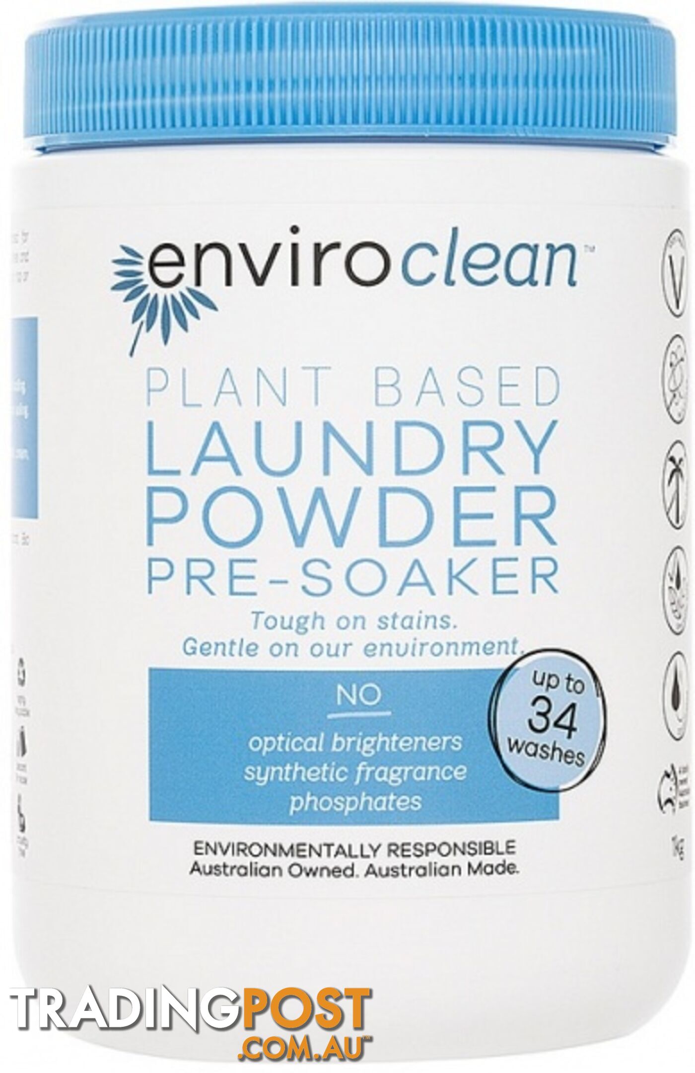 Enviro Clean Laundry Powder Pre-Soaker 1Kg - Enviro Care - 9325937000611