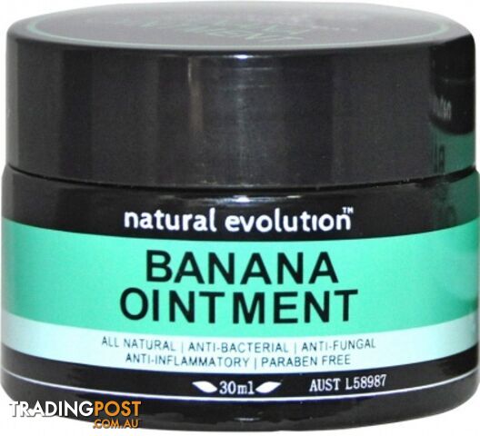 Natural Evolution Banana Ointment 30ml - Natural Evolution - 680569612908