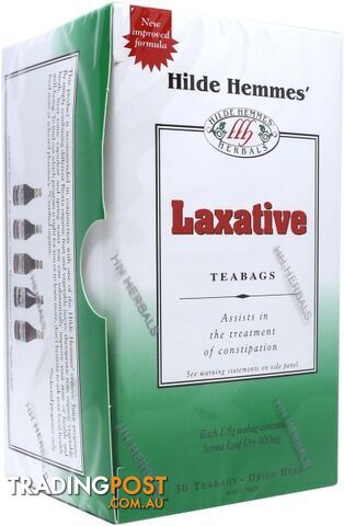 Hilde Hemmes Laxative Tea - 30Teabags - Hilde Hemmes Herbals - 9315915001358