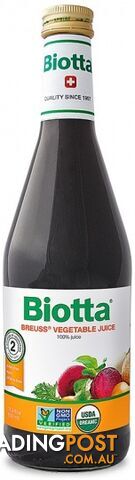 Biotta Breuss Vegetable Juice 500ml - Biotta Juices - 7618500949076