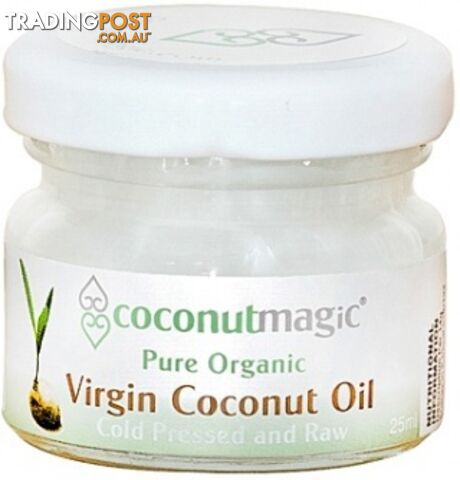 Coconut Magic Organic Virgin Coconut Oil 25ml - Coconut Magic - 0735850250212