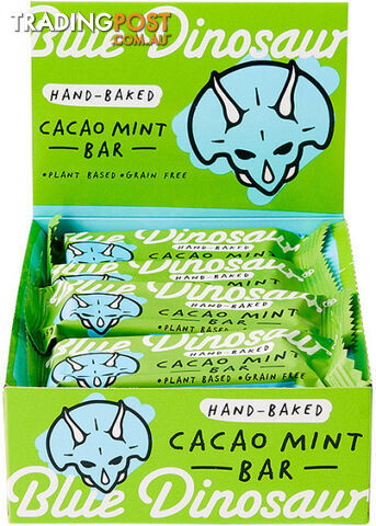 Blue Dinosaur Cacao Mint Bars 12x45g - Blue Dinosaur - 9349125001228