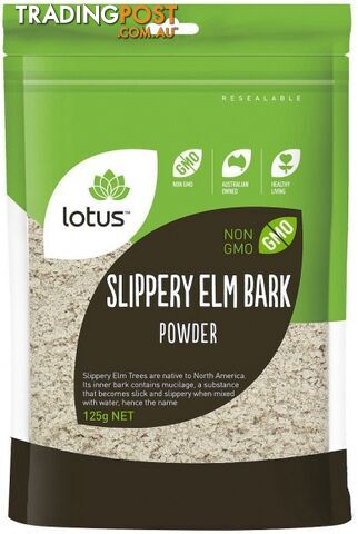 Lotus Slippery Elm Bark Powder  125gm - Lotus - 9317127060789