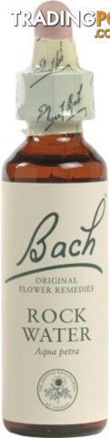 Bach Flower Rock Water 20ml - Bach Flower - 5000488103274