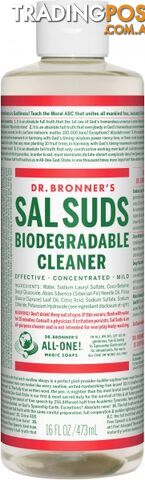 Dr Bronner's Sal Suds Liquid Cleaner 472ml - Dr Bronner's - 018787766316