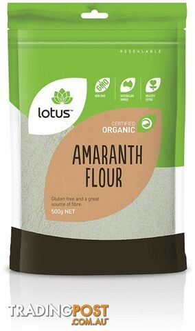 Lotus Organic Amaranth Flour  500g - Lotus - 9317127008163