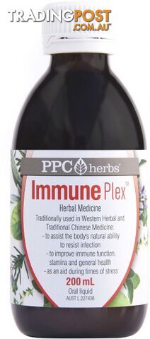PPC Herbs Immune-Plex 200ml - PPC Herbs - 9327842000038