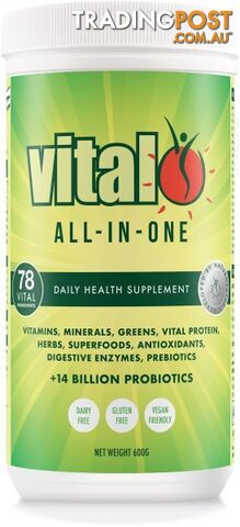 Vital All-In-One Total Daily Supplement 600g - Vital - 9321582006664