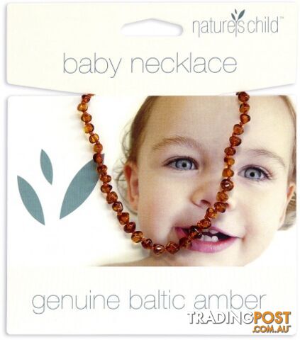 Natures Child Amber Necklace for Baby Cognac - Natures Child - 9336588000400