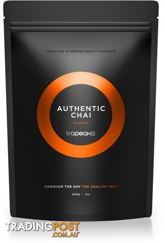Tropeaka Organic AUTHENTIC CHAI Powder 200g Pouch - Tropeaka - 9350728000884