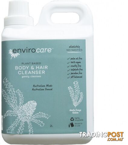 Enviro Care Body & Hair Cleanser 2L - Enviro Care - 9325937000130