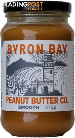 Byron Bay Peanut Butter Smooth Salted 375g - Byron Bay Peanut Butter Co -...