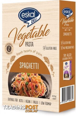 Eskal Deli Vegetable Pasta Spaghetti  255g - Eskal Foods - 9310489100681
