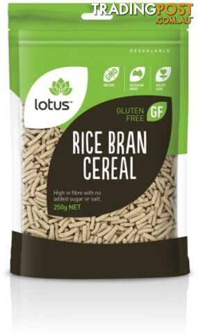 Lotus Rice Bran Cereal 250gm - Lotus - 9317127061809