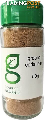 Gourmet Organic Coriander Ground Shaker 50g - Gourmet Organic Herbs -...