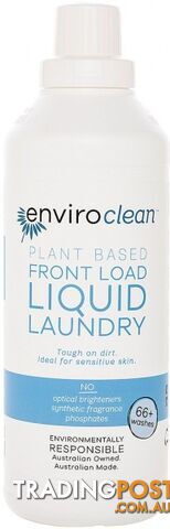 Enviro Clean Front Load Laundry Liquid 1L - Enviro Care - 9325937000376