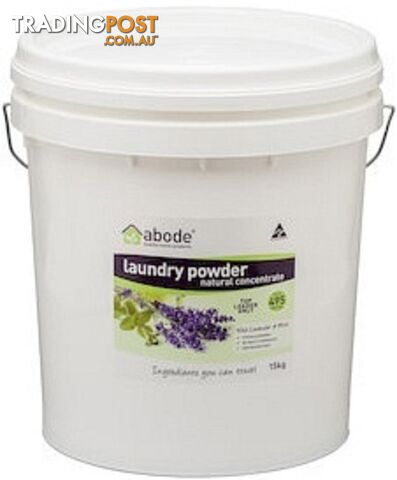 Abode Front & Top Loader Lavender & Mint Laundry Powder 15kg - Abode - 9343188001430