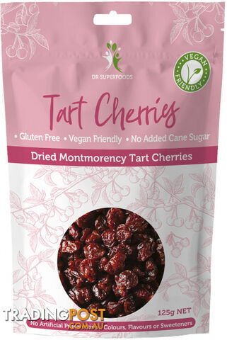 Dr Superfoods Dried Montmorency Tart Cherries 150g - Dr Superfoods - 0680569373335