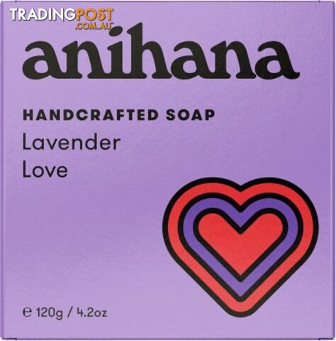 Anihana Soap Bar Lavender 120g - Anihana - 9421906696455