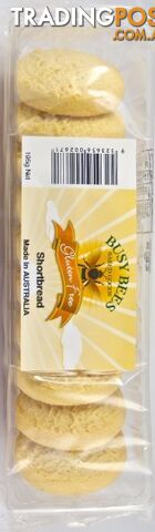 Busy Bees Gluten Free Shortbread 195g - Busy Bees - 9323656002671