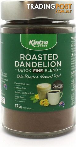 Kintra Foods Roasted Dandelion Blend Fine Ground  175g - Kintra Foods - 9341709000436