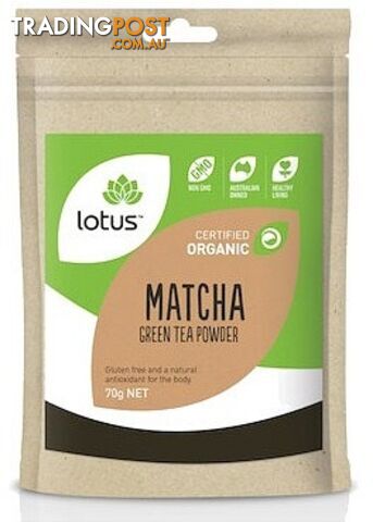 Lotus Organic Premium Matcha Powder 70g - Lotus - 9317127007548