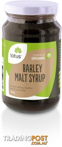 Lotus Organic Barley Malt Syrup 500g - Lotus - 9317127063889