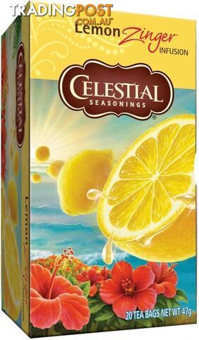 Celestial Seasonings Lemon Zinger Tea 20Teabags - Celestial Seasonings - 070734053177