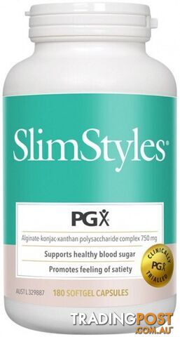 SLIMSTYLES (Clinical Weight Loss) PGX Capsules 180c - Slimstyles - 629022097371