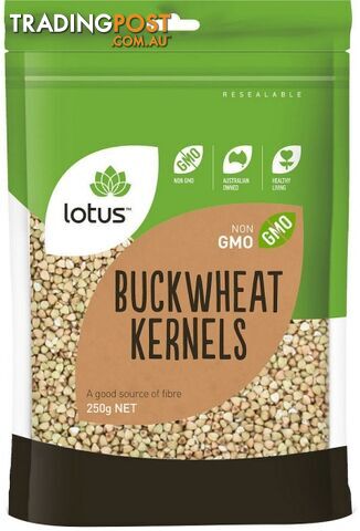 Lotus Organic Buckwheat Kernels 250g - Lotus - 9317127640486
