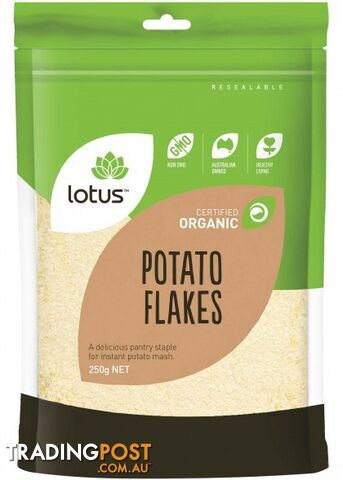 Lotus Organic Potato Flakes 250g - Lotus - 9317127010425