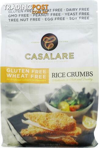 Casalare Rice Crumbs 330g - Casalare - 9319934000194