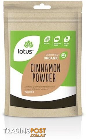 Lotus Organic Cinnamon 70g - Lotus - 9317127008194