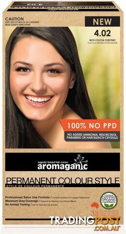 Aromaganic 4.02 Rich Cocoa Chestnut - Aromaganic Hair Products - 9331636004140
