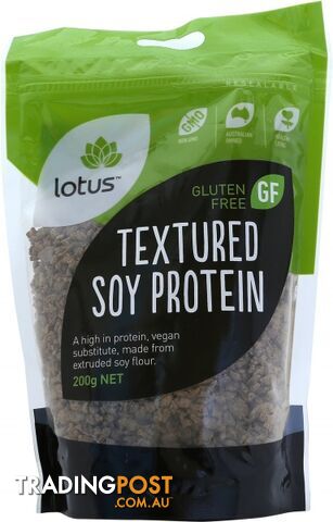 Lotus Texture Soy Protein (TVP) 200gm - Lotus - 9317127060147