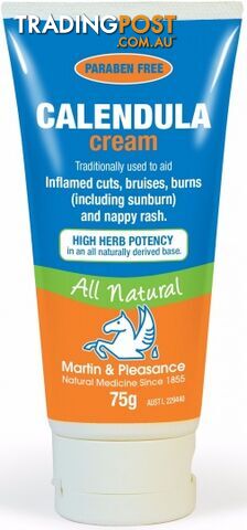 Martin & Pleasance Calendula Cream 75g Tube - Martin & Pleasance - 9324294000043