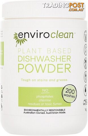 Enviro Clean Dishwasher Powder Super Concentrate 1Kg - Enviro Care - 9325937000710