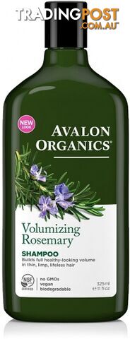 Avalon Organics Volumizing Rosemary Shampoo 325ml - Avalon Organics - 654749351109